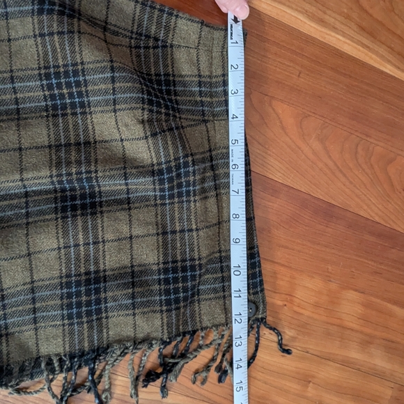 Plaid Fringe Women's Skirt - Picture 4 of 5